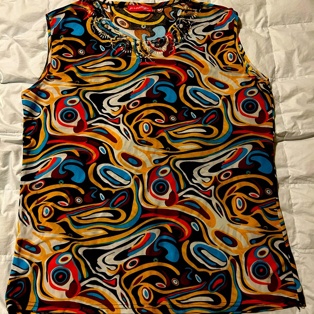 Prestige Edge Retro sleeveless shirt size 1X